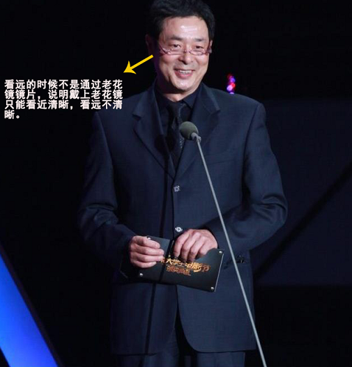 濮存昕戴老花鏡頒獎(jiǎng)很正常，只可惜……